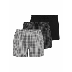 Jack & Jones Plus Boxeralsók 'JACMILANO' szürke / sötétszürke / fekete / fehér kép
