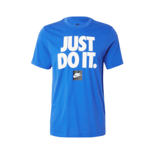 Nike Sportswear Póló királykék / fekete / fehér kép