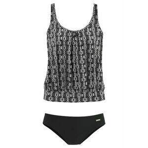 LASCANA Tankini fekete / fehér kép