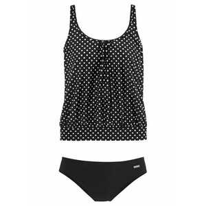 LASCANA Tankini fekete / fehér kép