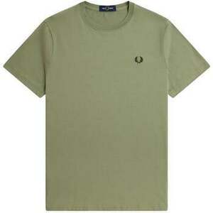 Pólók / Galléros Pólók Fred Perry Crew Neck T-Shirt Olive Mint kép