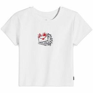 Pólók / Galléros Pólók Converse LOVE LETTER T-SHIRT kép