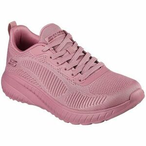 Rövid szárú edzőcipők Skechers Bobs Squad Chaos-Face Off 117209-RAS Raspberry kép
