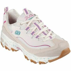 Rövid szárú edzőcipők Skechers D'Lites - Bold Views 149589-NMLT Natural/Multi kép