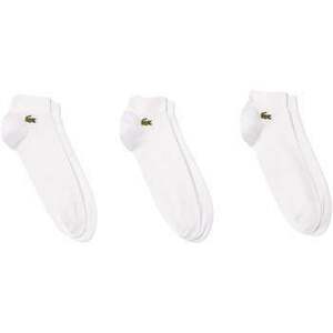 Kiegészítők Lacoste 3 Pack Low Socks White kép