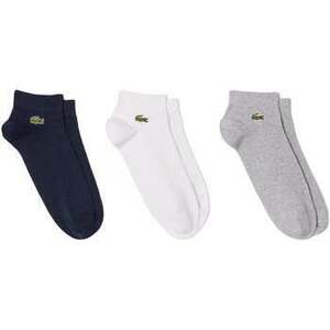 Kiegészítők Lacoste 3 Pack Low Socks Grey Chime/Navy/White kép