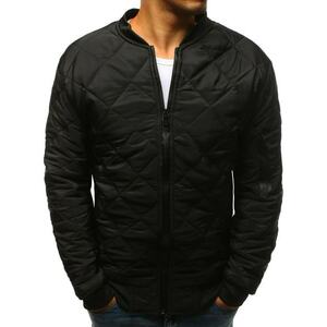 LegyFerfi Modern fekete bomber dzseki kép