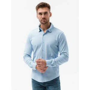 Ombre Clothing Halvány kék hosszú ujjú ing K540 kép