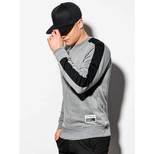 Ombre Clothing Szürke belebújós pulóver B1081 kép