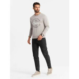 Ombre Clothing Fekete zsebes farmer nadrág P1079 kép