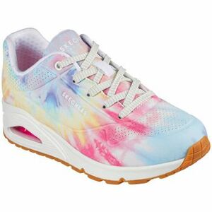 Rövid szárú edzőcipők Skechers Uno-Hyped Hippie 155362-WMLT White Multi kép