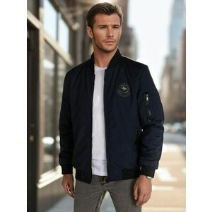 Dstreet Modern kék bomber kabát kép