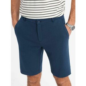 Ombre Clothing Sötétkék egyszínű rövidnadrág V1 SRCS-0169 kép