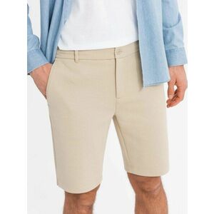 Ombre Clothing Homok egyszínű rövidnadrág V3 SRCS-0169 kép