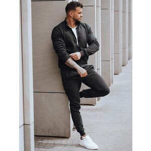 Dstreet Egyszerű férfi tréningruha fekete kép