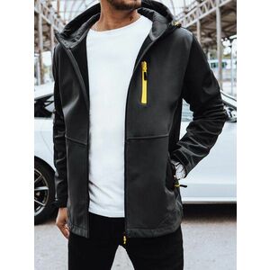Dstreet Divatos szürke férfi softshell kabát kép