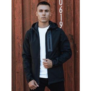 Dstreet Kék softshell kabát férfiaknak kép
