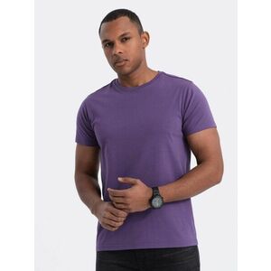 Ombre Clothing Lila pamut póló V13 TSBS-0146 kép