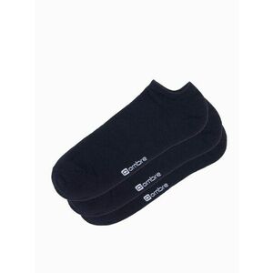 Ombre Clothing Kék férfi bokazokni u154 - 3 db kép