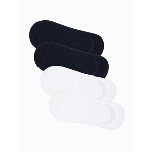 Ombre Clothing Férfi zokni - kék/fehér om-soss-0104 kép