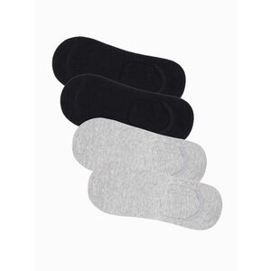 Ombre Clothing Férfi zokni - fekete/szürke om-soss-0104 kép