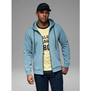 Ombre Clothing Alkalmi világoskék férfi pulóver V4 SSZP-0213 SSZP-0213 kép