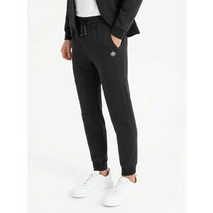 Ombre Clothing Időtlen fekete tréningnadrág V3 PASK-0226 kép