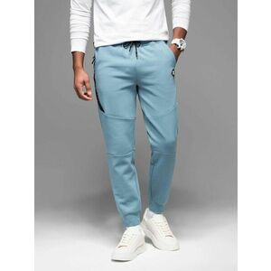 Ombre Clothing Időtlen, világoskék tréningnadrág V4 PASK-0226 kép