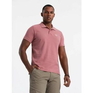 Ombre Clothing Egyszínű pamut férfi pólóing rózsaszín v7 om-pobs-0100 kép