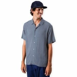 Hosszú ujjú ingek Brava Fabrics Tramuntana Shirt - Navy kép