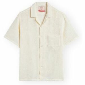 Hosszú ujjú ingek Portuguese Flannel Salva Shirt - White kép