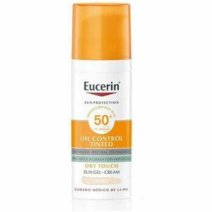 Napvédők Eucerin Tinted Gel-Cream Oil Control Dry Touch SPF50+ 50 ml - L kép