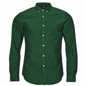 Hosszú ujjú ingek Polo Ralph Lauren CHEMISE AJUSTEE SLIM FIT EN OXFORD LEGER kép