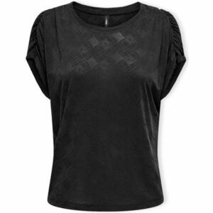 Blúzok Only Top Free Life S/S - Black kép