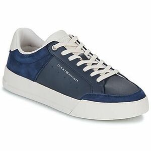 Rövid szárú edzőcipők Tommy Hilfiger TH COURT MIX LTH NUBUCK kép