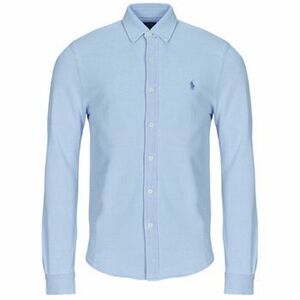 Hosszú ujjú ingek Polo Ralph Lauren CHEMISE AJUSTEE COL BOUTONNE EN POLO FEATHERWEIGHT kép