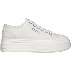 Tommy Hilfiger TJW FOXING FLATFORM Női cipő, fehér, méret kép