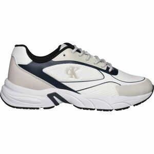 Calvin Klein RETRO TENNIS LOW KNIT MIX Férfi cipő, bézs, méret kép