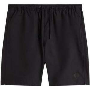 Fürdőruhák Fred Perry Classic Swim Shorts Black/Court Green kép