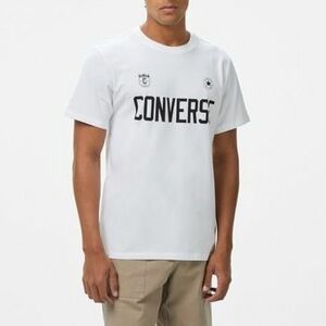 Pólók / Galléros Pólók Converse RETRO CHUCK SOCCER T SHIRT kép