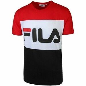 Pólók / Galléros Pólók Fila MEN DAY TEE A089 - TRUE RED-BLACK-BRI 681244 kép