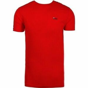 Pólók / Galléros Pólók Fila MEN VAINAMO TEE SS 006 TRUE RED 687217 kép