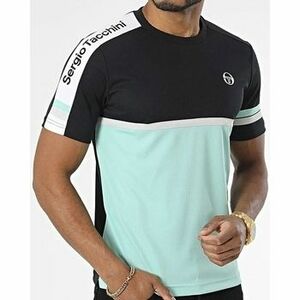 Pólók / Galléros Pólók Sergio Tacchini JURA PL T SHIRT 523-BLK/OCE/WHT 39966 kép