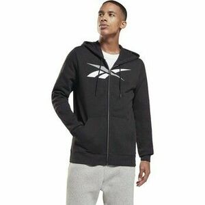 Pulóverek Reebok Sport M NSW CLUB HOODIE FZ BB NOIR H62065 kép