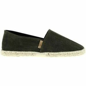 Gyékény talpú cipők La Maison De L'espadrille BOLONIA Maison de l'Espadrille KAKI 100 BOLONIA kép