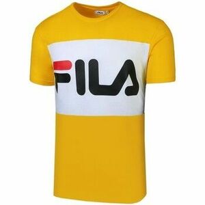 Pólók / Galléros Pólók Fila MEN DAY TEE A218 - CITRUS-BRIGHT WHIT 681244 kép