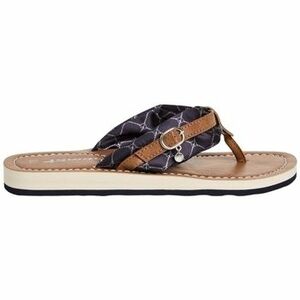 Lábujjközös papucsok Tamaris 12710942 8B2-NAVY/LOGO Bleu kép