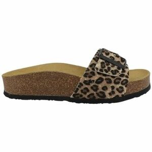Papucsok Plakton CP BIS 3 ANIMAL PRINT PANTHER BLAC Marron kép