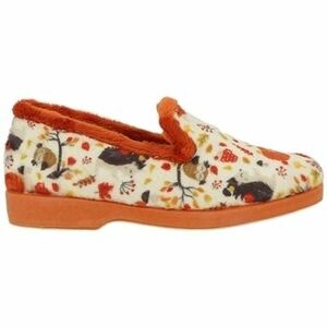 Mamuszok La Maison De L'espadrille CHARENTAISE FEUILLES Maison de l'Espadrille BRIQUE 7637-7 kép