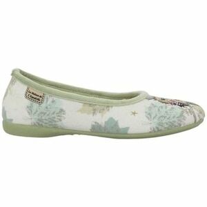 Mamuszok La Maison De L'espadrille BALLERINE HIBOUX Maison de l'Espadrille PISTACHE 6144-7 kép